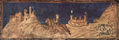 The victorious commander Guiddo Riccio da Fogliano, fresco in the Palazzo Pubblico in Siena.