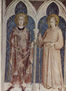Ciclo de frescos con escenas de la vida de San Martín de Tours, capilla en la cripta de San Francisco en Asís, escena.