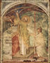 Ciclo de frescos con escenas de la vida de San Martín de Tours, capilla en la cripta de San Francisco en Asís, escena.