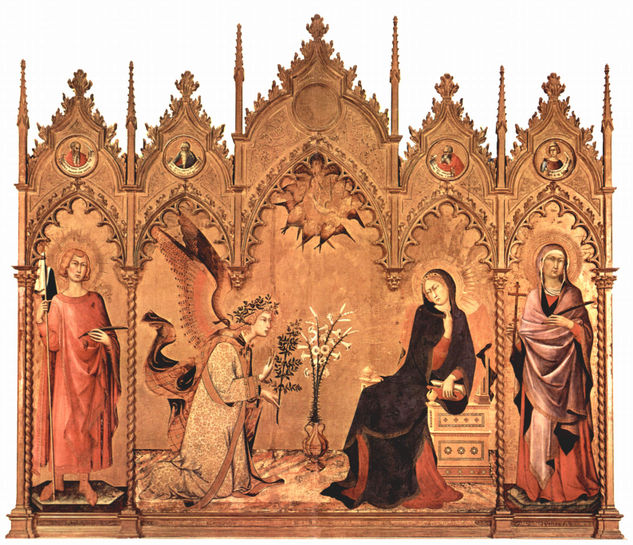 Annunciation Triptych, Central Panel 