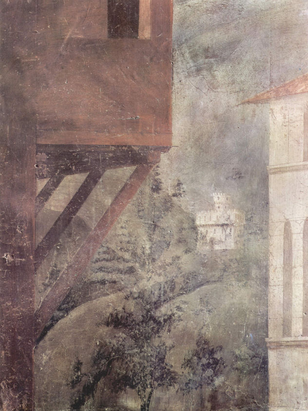 Brancacci Chapel fresco cycle in Santa Maria del Carmine in Florence, scenes from the life of Peter, scene