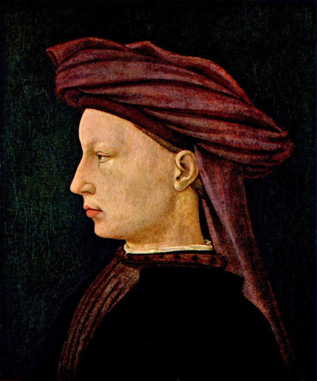 Portrait of a Young Man in Profile