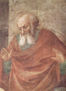 Cycle of frescoes of the Brancacci Chapel in Santa Maria del Carmine in Florence, scenes from the life of Peter, scene