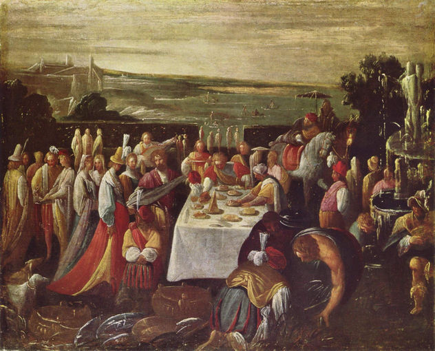 Banquete en la orilla del lago