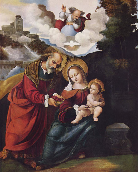 Holy Family in a Landscape 