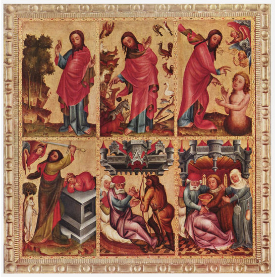 Grabower Altar, Altar de Pedro, ala exterior izquierda, lado interior 