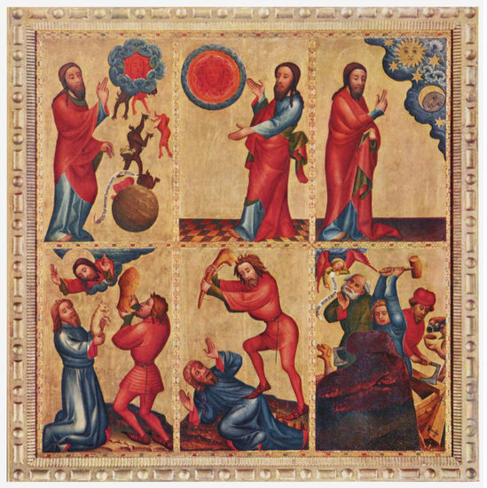 Grabower Altar, Altar of Saint Peter, left inner wing, outer side 