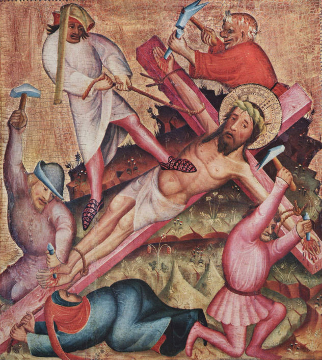 Passionsaltar, ala izquierda, escena