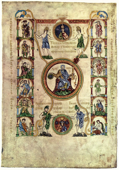 Sakramentarfragment, Szene 