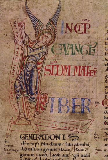 Hl. Matthäus, Detalle 