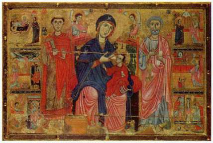 Altarpiece, Scene