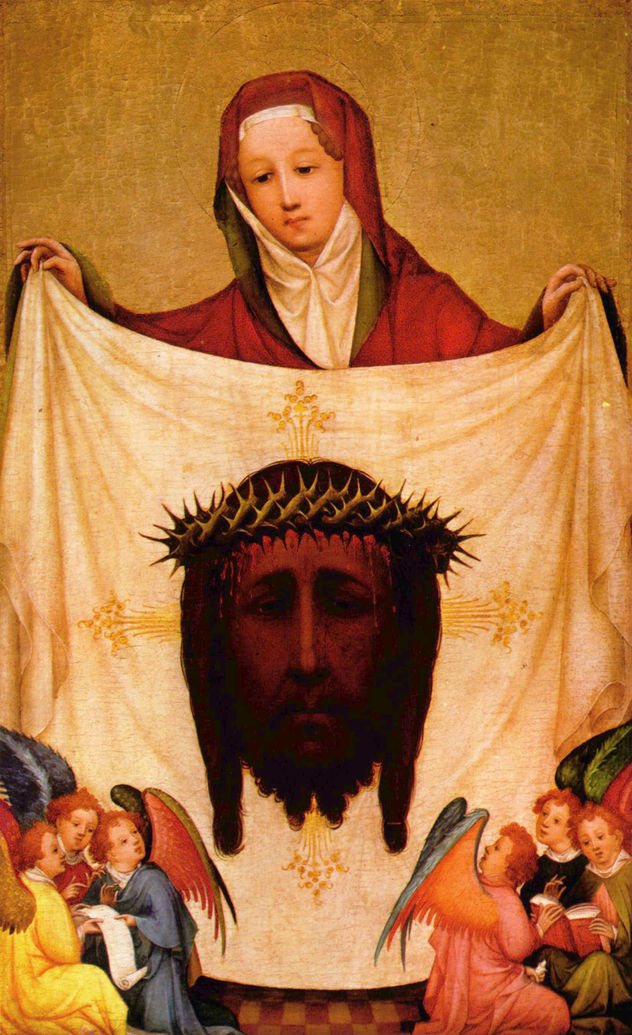 Hl. Veronika con el paño de Cristo