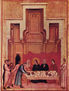 Escena de banquete