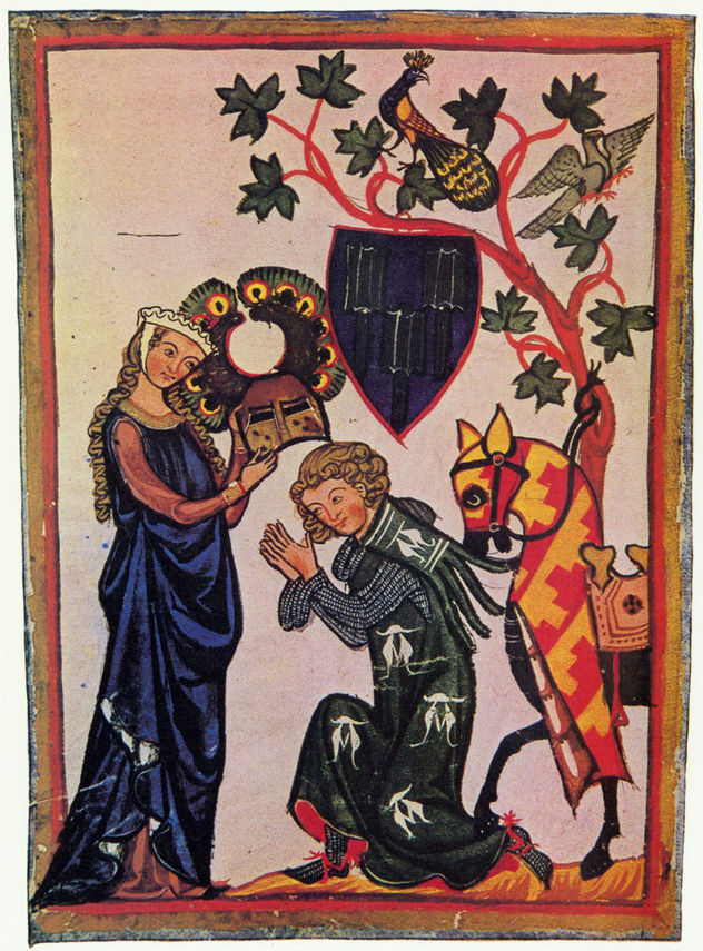 Heidelberg Song Manuscript, scene