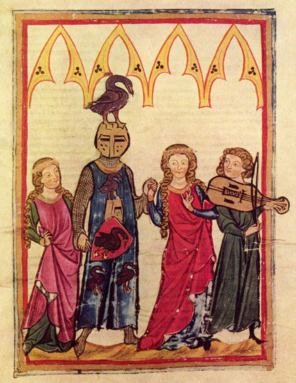 Heidelberg Song Manuscript, scene 