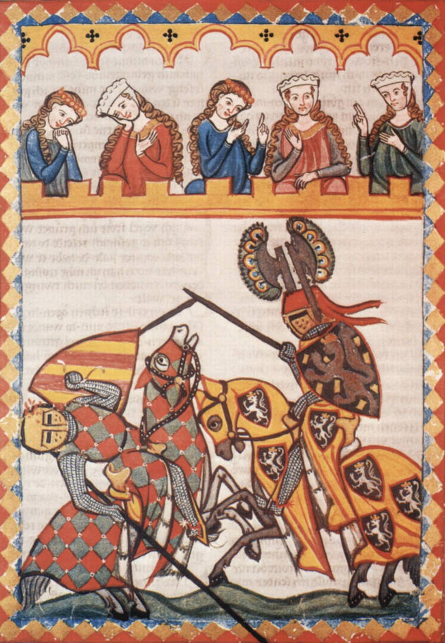 Heidelberg Song Manuscript, scene