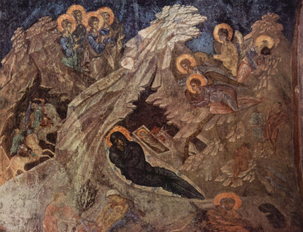 Frescos in the...