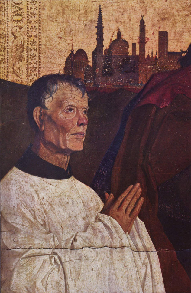 Pietà de Villeneuve-les-Avignon, Detalle