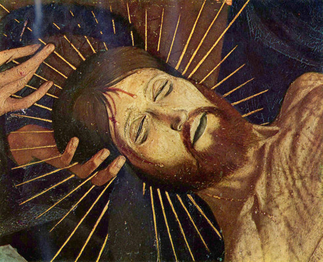 Pietà de Villeneuve-les-Avignon, Detalle