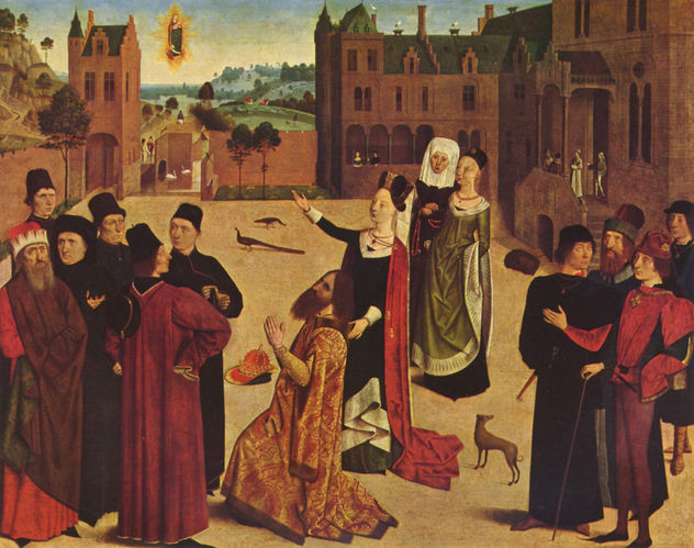 The Cumaean Sibyl, who prophesies to Emperor Augustus