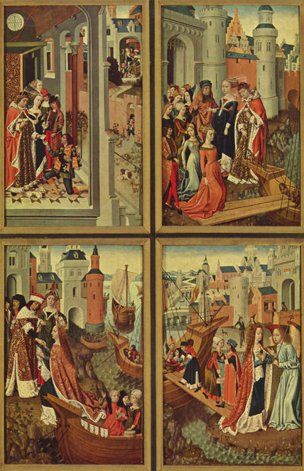 Ursula Altar, left...