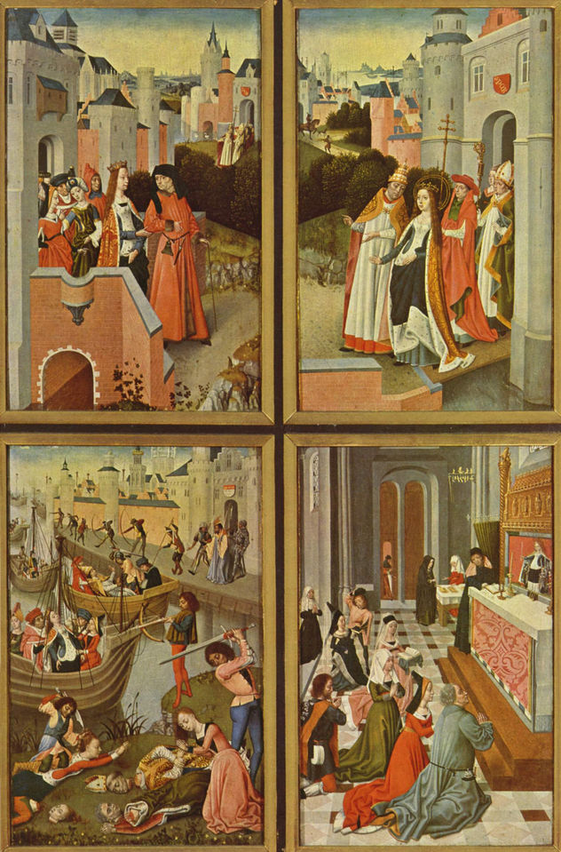 Ursula-Altar, ala derecha