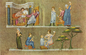 Wiener Genesis, scene