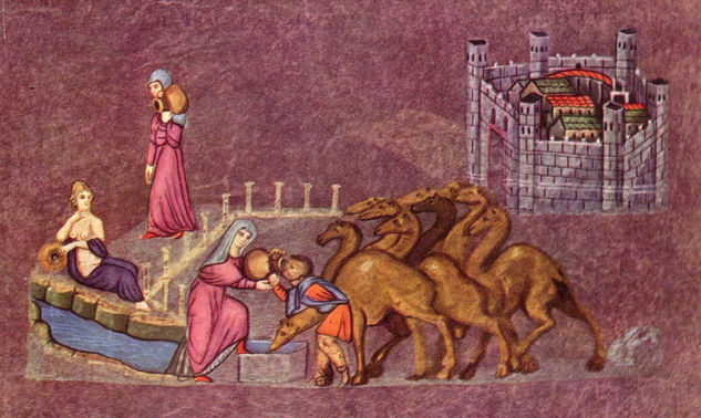 Wiener Genesis, escena 