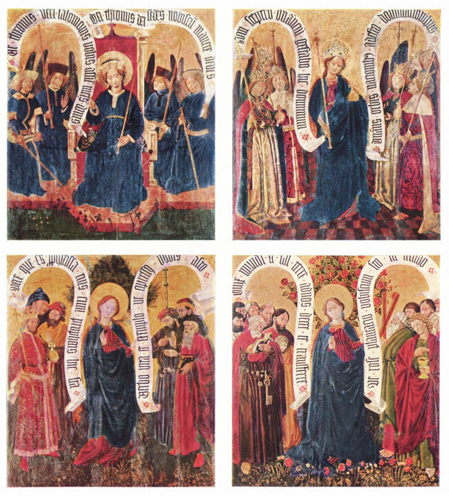 Albrecht Altarpiece, left wing, exterior