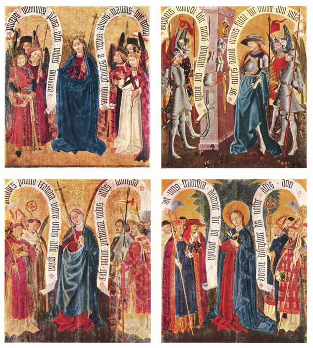 Albrecht Altarpiece, right wing, exterior