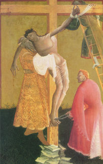 Kreuzabnahme, Detail