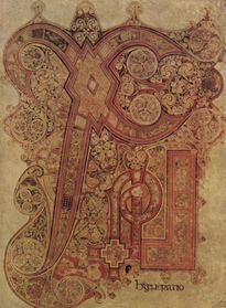 Libro de Kells, escena