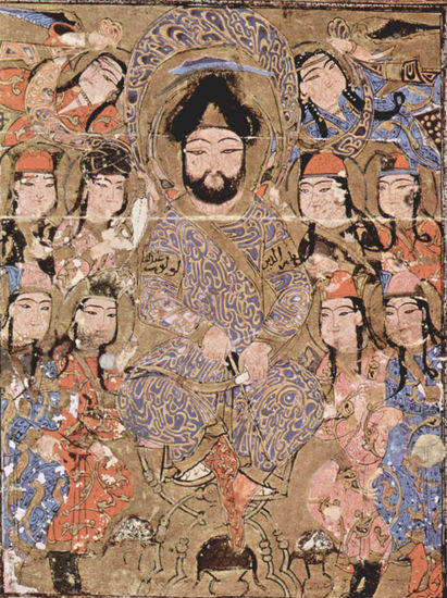 Kitâb al-Aghânî (Libro de las canciones), Bd. 17, escena 