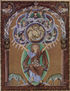 Evangeliar de Otón III., escena