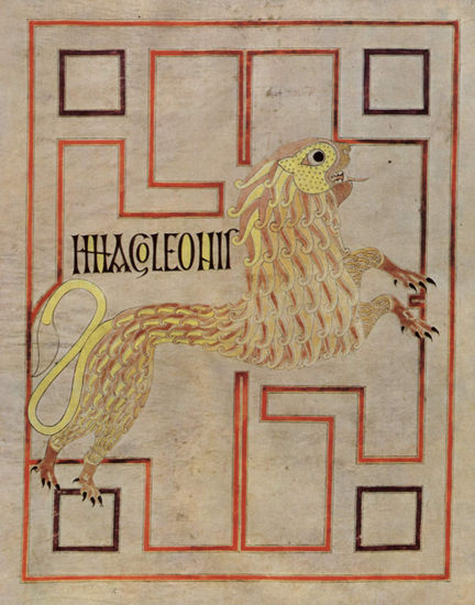 Evangeliar de Echternach, escena 