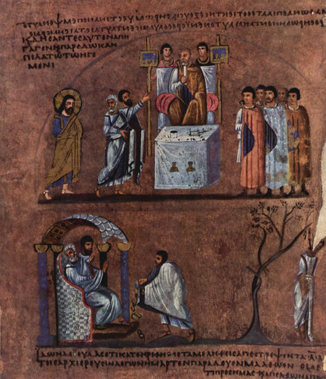 Codex Purpureus, escena 