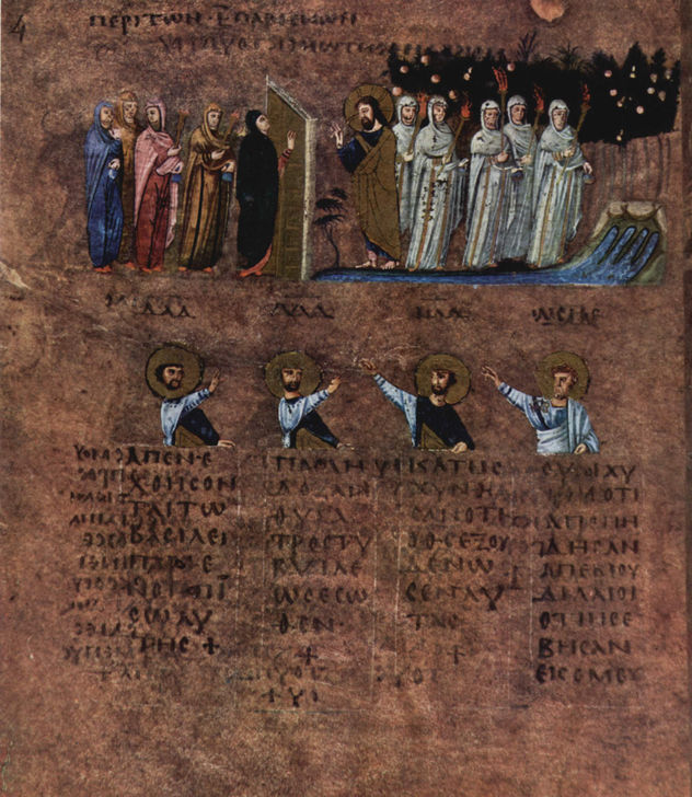 Codex Purpureus, scene