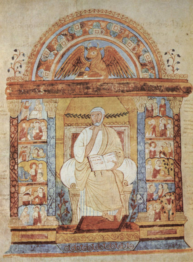 Gospel Book of Saint Augustine, scene