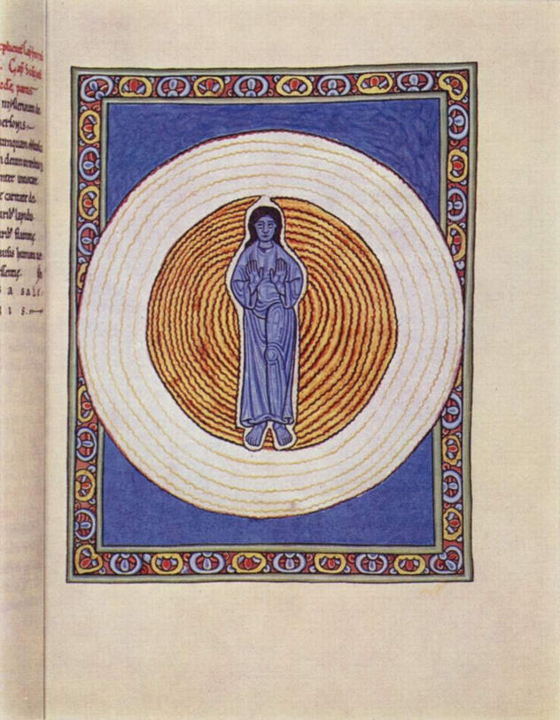 Hildegardis Codex, called Codex Scivias, scene