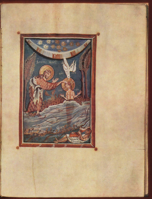 Gospel Book of Abbess Hitda of Meschede, scene