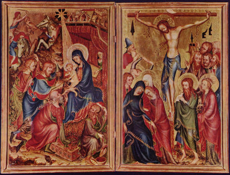 Bargello-Diptychon,...