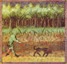 Livre de la Chasse, escena