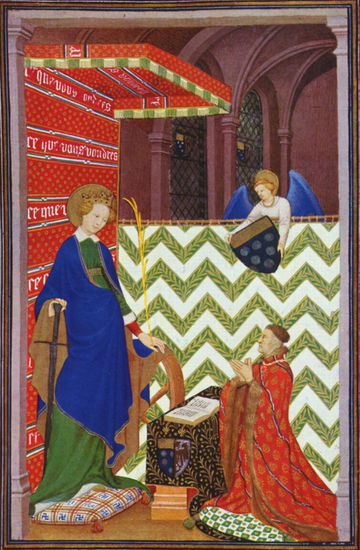 Hours of Marshal Boucicaut (Book of Hours), scene 