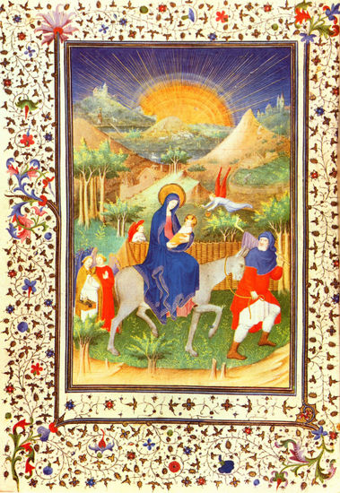 Hours of Marshal Boucicaut (Book of Hours), scene 