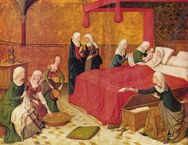 Marienaltar, Mitteltafel oben links