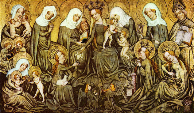 Ortenberger Altar, scene The Holy Family