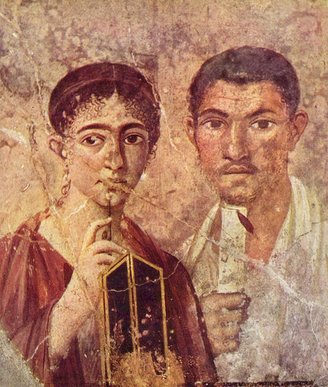 Portrait of Paquius Proculus and His Wife 