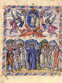 Rabula Gospel, scene