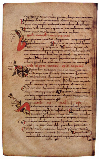 Sakramentar de Gellone, escena 