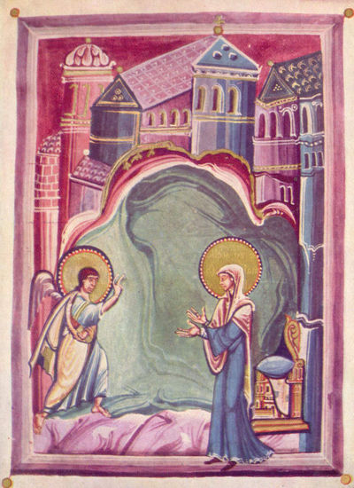 Sacramentary of Saint Gereon in Cologne, scene 